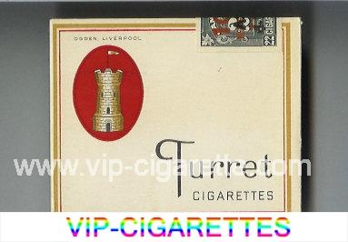 Turret 22 cigarettes wide flat hard box