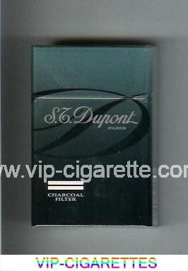 S.T.Dupont Paris Charcoal Filter cigarettes hard box