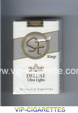 SF Deluxe Ultra Lights kings cigarettes soft box