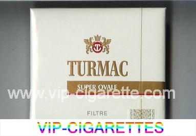 Turmac Super Ovale Filtre cigarettes wide flat hard box