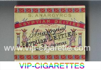  In Stock S.Anargyros Egyptian Deities cigarettes wide flat hard box Online