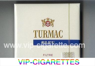 Turmac Bleu Filtre cigarettes wide flat hard box