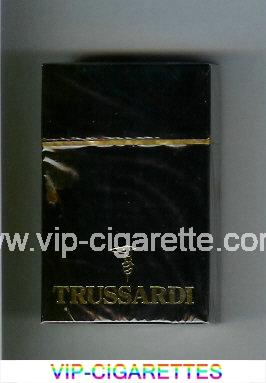 Trussardi cigarettes black hard box