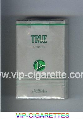 True Menthol cigarettes soft box
