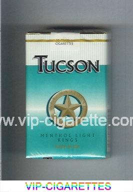 Tucson Menthol Light Kings cigarettes soft box
