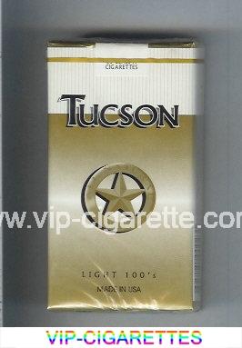 Tucson Light 100s cigarettes soft box