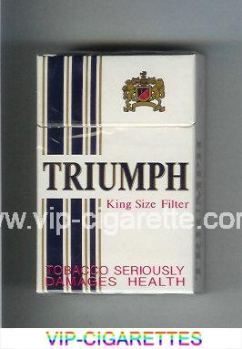 Triumph King Size Filter cigarettes hard box
