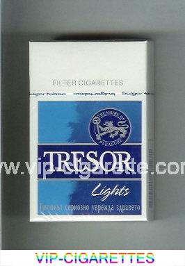 Tresor Lights cigarettes hard box