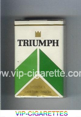 Triumph Menthol Good Taste cigarettes soft box