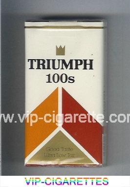 Triumph 100s Good Taste cigarettes soft box