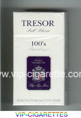 Tresor Full Flavor 100s Superkings cigarettes hard box