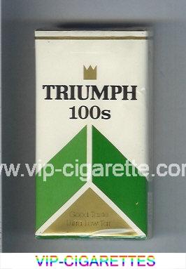 Triumph 100s Good Taste cigarettes Menthol soft box