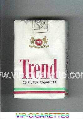 Trend cigarettes white soft box