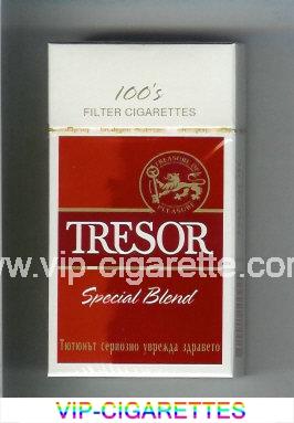 Tresor Special Blend 100s Filter cigarettes hard box