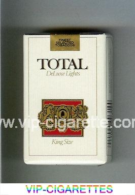 Total De Luxe Lights cigarettes soft box