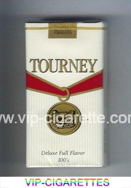 Tourney Deluxe Full Flavor 100s Cigarettes soft box