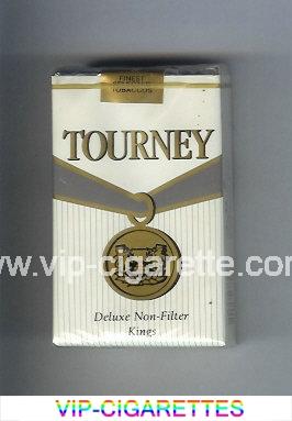 Tourney Deluxe Non-Filter kings Cigarettes soft box
