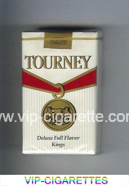 Tourney Deluxe Full Flavor Kings Cigarettes soft box