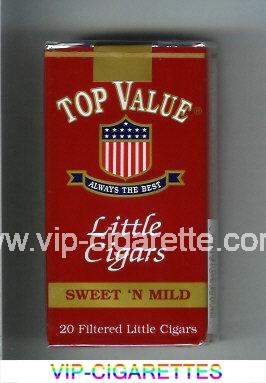  In Stock Top Value Little Cigars Sweet'n Mild 100s cigarettes soft box Online