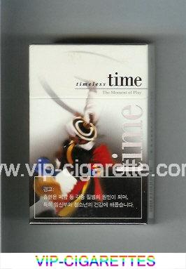 Time hard box Timeless The Moment of Play cigarettes