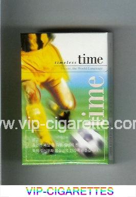 Time hard box Timeless cigarettes