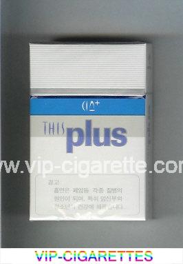 This Plus cigarettes hard box