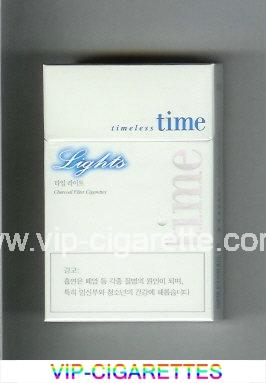 Time Timeless Lights cigarettes hard box