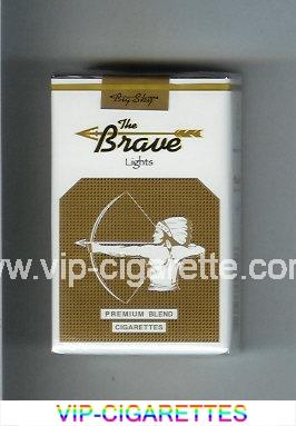 The Brave Lights Premium Blend cigarettes soft box
