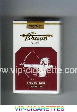 The Brave Non-Filter Premium Blend cigarettes soft box