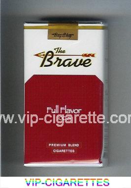 The Brave Full Flavor 100s Premium Blend cigarettes soft box