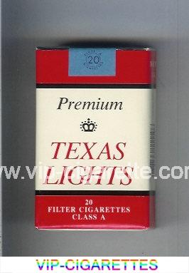 Texas Lights Premium cigarettes soft box