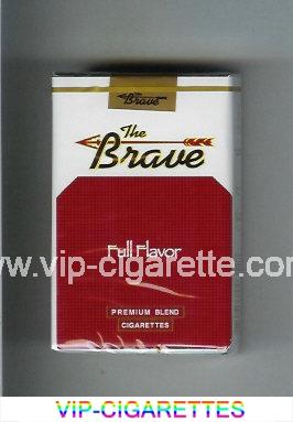 The Brave Full Flavor Premium Blend cigarettes soft box