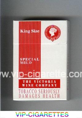 The Victoria Wine Company Special Mild cigarettes hard box