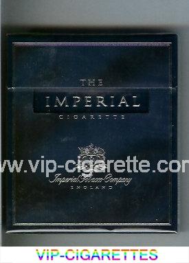 The Imperial 100s cigarettes wide flat hard box