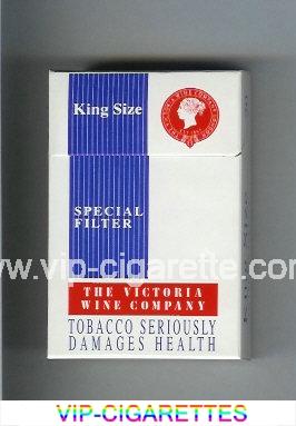 The Victoria Wine Company Special Filter cigarettes hard box