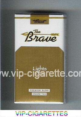 The Brave Lights 100s Premium Blend cigarettes soft box