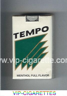 Tempo Menthol Full Flavor cigarettes soft box