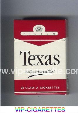 Texas The Great American Blend Filter cigarettes hard box