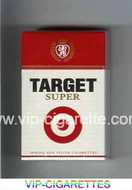 Target Super cigarettes hard box