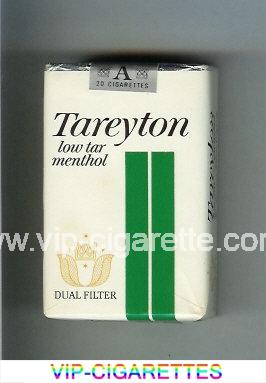 Tareyton Low Tar Menthol Dual Filter cigarettes soft box