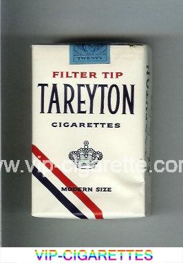 Tareyton Filter Tip cigarettes soft box