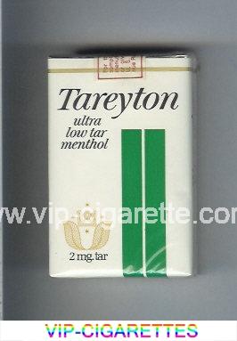 Tareyton Ultra Low Tar Menthol cigarettes soft box