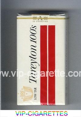 Tareyton 100s Low Tar cigarettes soft box