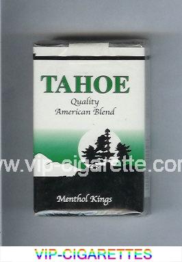 Tahoe Quality American Blend Menthol Kings cigarettes soft box