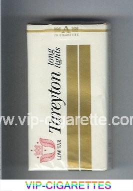 Tareyton 100s Lights Low Tar cigarettes soft box