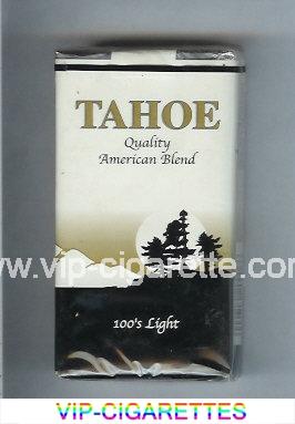 Tahoe Quality American Blend 100s Light cigarettes soft box