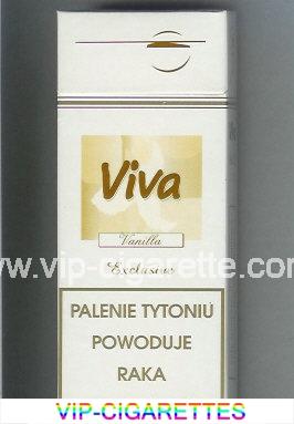 Viva Vanilla Exclusive 120s cigarettes hard box