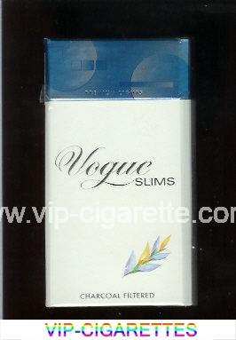Vogue Slims 100s cigarettes hard box