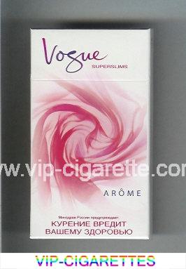 Vogue Superslims Arome 100s cigarettes hard box