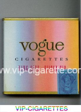 Vogue cigarettes wide flat hard box